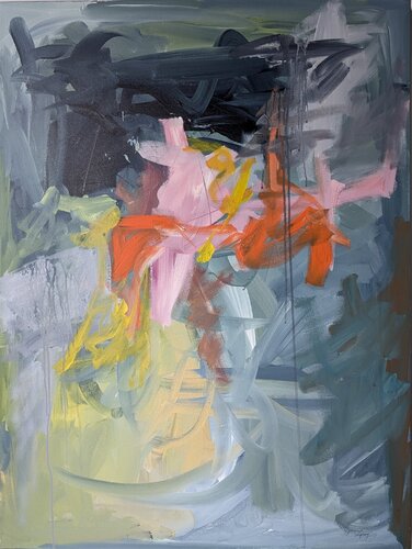 The Only Way Out is Through di Margaret Lipsey, Pittura in vendita su Singulart
