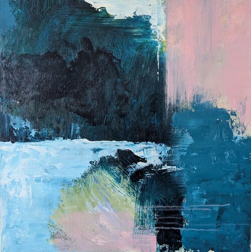 Blue von Margaret Lipsey, Malerei kaufen auf Singulart