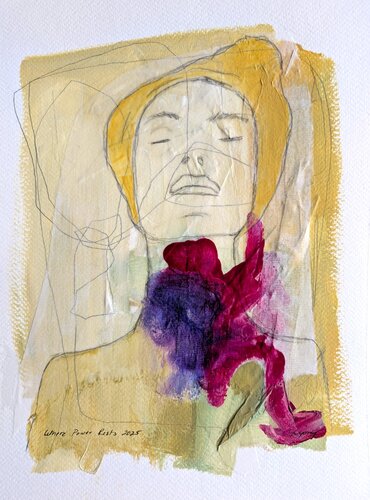 Where Power Rests van Margaret Lipsey, Werk op papier te koop op Singulart