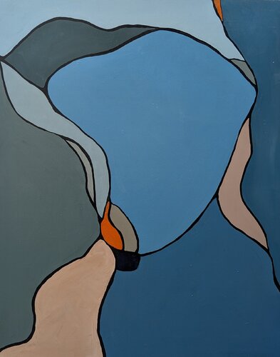 Twice As Far by Margaret Lipsey, 회화 for Sale on Singulart