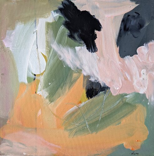 Dark Clouds and Daydreams van Margaret Lipsey, Schilderij te koop op Singulart