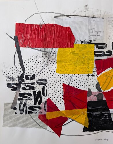 Speak Your Mind No.3, 2021 by Margaret Lipsey, Work on Paper for Sale on Singulart