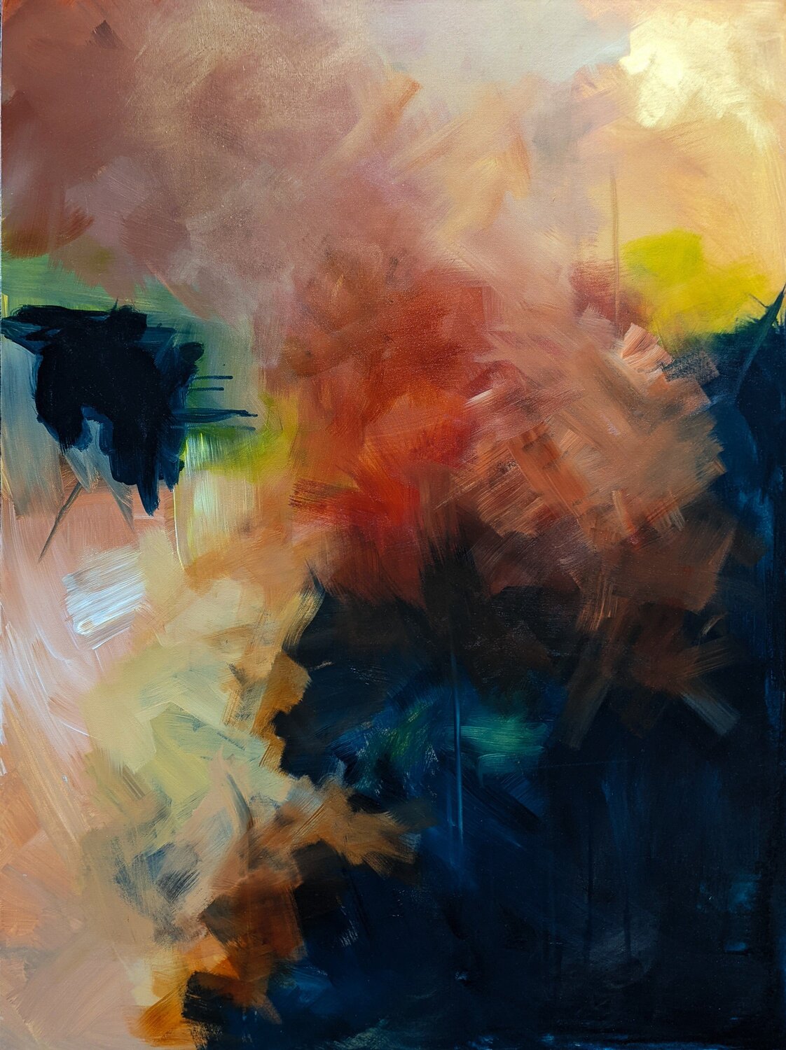 The Colors of Fall Margaret Lipsey Originalgemälde zu verkaufen