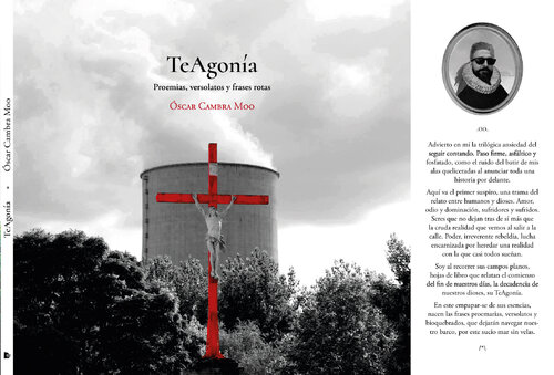 TeAgonía - Portada Libro van Oscar Cambra Moo, Werk op papier te koop op Singulart