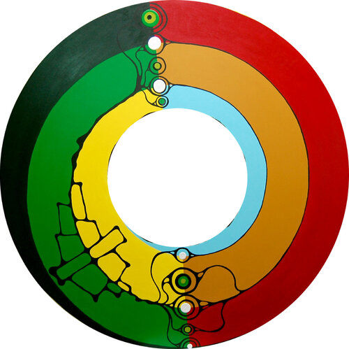 Adulto (Luz polarizada circular - CPL) van Oscar Cambra Moo, Schilderij te koop op Singulart