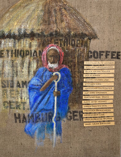 Würde by Eva Zinke, Painting for Sale on Singulart