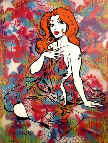 Urban Muse von Christian Berger, Malerei kaufen auf Singulart