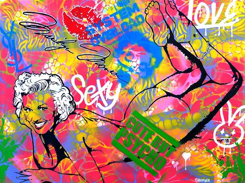 Marilyn, Nude von Christian Berger, Malerei kaufen auf Singulart