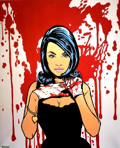 Lady Blood von Christian Berger, Malerei kaufen auf Singulart