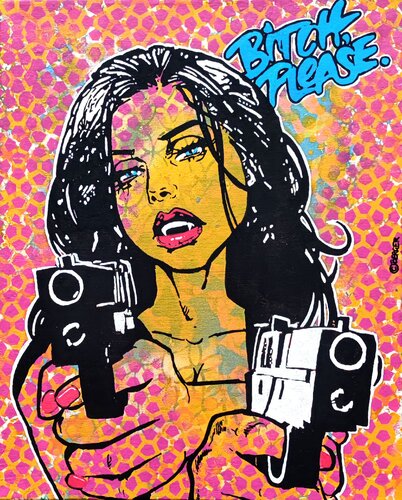 Bitch, Please! von Christian Berger, Malerei kaufen auf Singulart