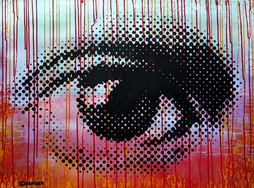 Neon Eye von Christian Berger, Malerei kaufen auf Singulart