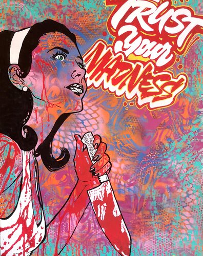 Pretty little Madness von Christian Berger, Malerei kaufen auf Singulart