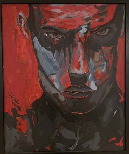 Miles von Oliver Fritsche, Malerei kaufen auf Singulart