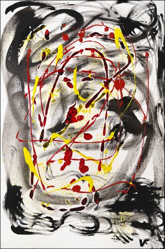 Deviens qui tu es.(Nietzsche). van francois vergez, Schilderij te koop op Singulart