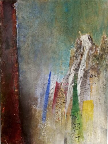 Bhutan 2 von Anja Gienger, Malerei kaufen auf Singulart