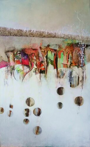 ice to water von Anja Gienger, Malerei kaufen auf Singulart