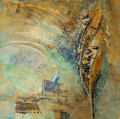 Mind over matter di Anja Gienger, Pittura in vendita su Singulart