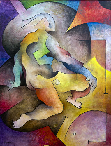 Figura de Escultura 5 by Rodolfo Navarro García, Painting for Sale on Singulart