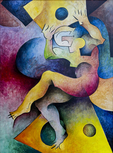 Figura de Escultura 7 by Rodolfo Navarro García, Painting for Sale on Singulart