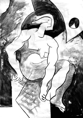 Figura de escultura 9 von Rodolfo Navarro García, Zeichnungen kaufen auf Singulart