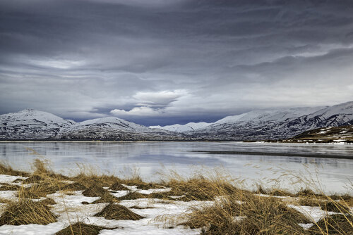 Eyjafjörður, on the Road to Dalvík, Iceland di Luigi Morbidelli, Fotografia in vendita su Singulart