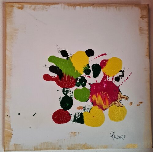 Aus dem Nest gefallen di Helga Katharina Rauter, Pittura in vendita su Singulart