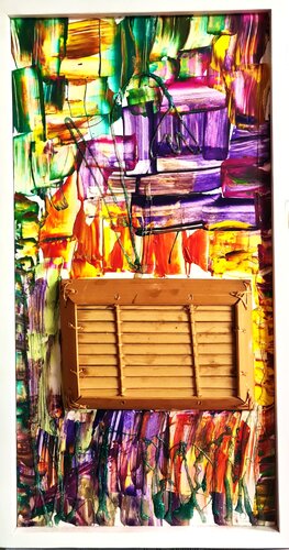 open the window by Helga Katharina Rauter, Painting for Sale on Singulart