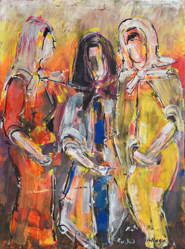Le deuil di Rachid Allagui, Pittura in vendita su Singulart