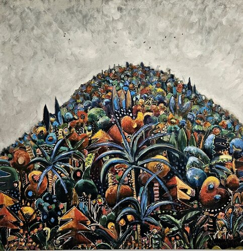 Hill of a Thousand Echoes di Nicholas Broughton, Pittura in vendita su Singulart