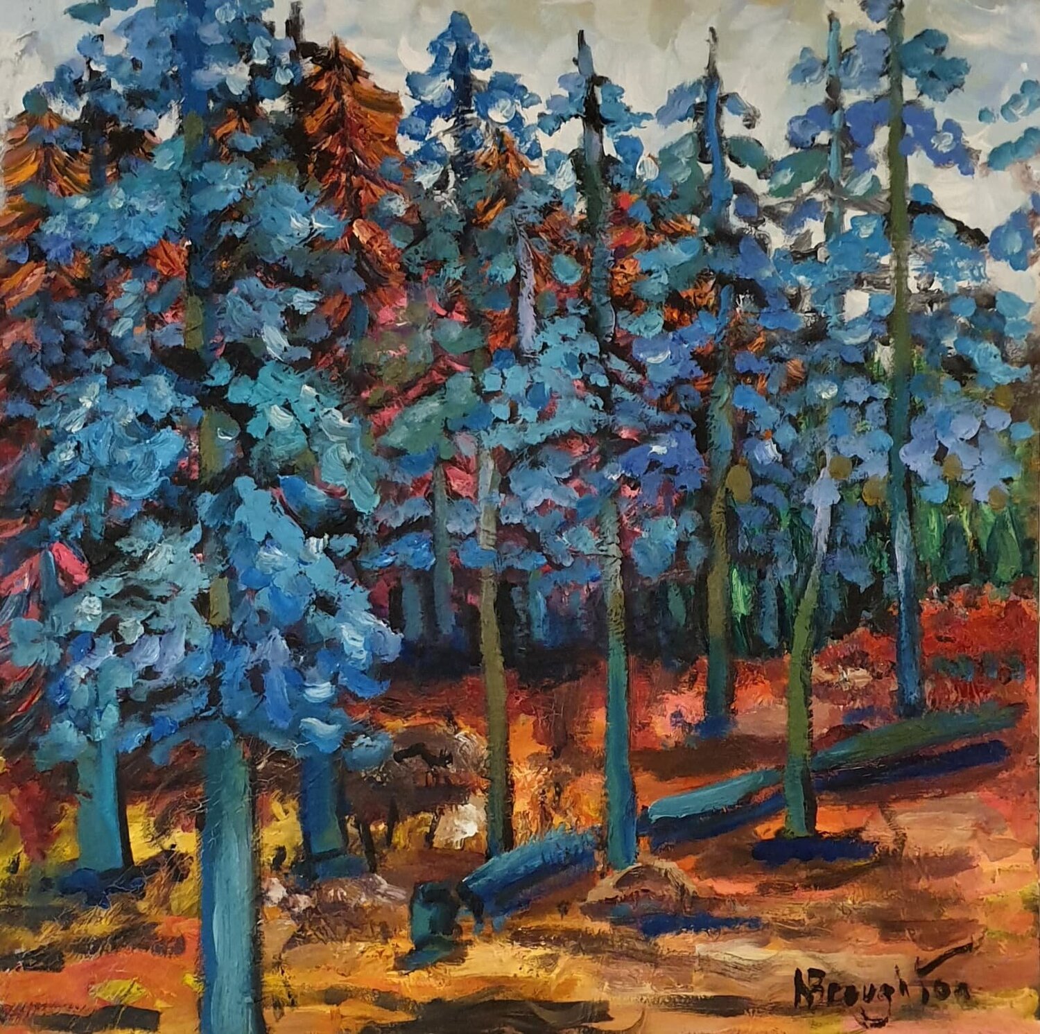 Whispers Between the Pines Nicholas Broughton
