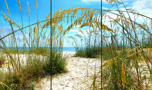 Keep Going triptych von Fabio Dal Boni, Malerei kaufen auf Singulart