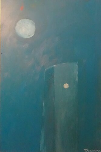 La torre de la luna de Juan Tanarro, Pintura a la venta en Singulart