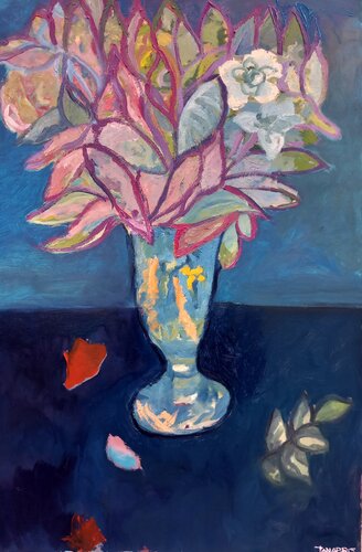 Flores y florero 4 von Juan Tanarro, Malerei kaufen auf Singulart