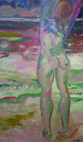 El alba de Livia Tur di Juan Tanarro, Pittura in vendita su Singulart