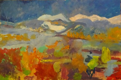 Páramos de Soria 17 van Juan Tanarro, Schilderij te koop op Singulart