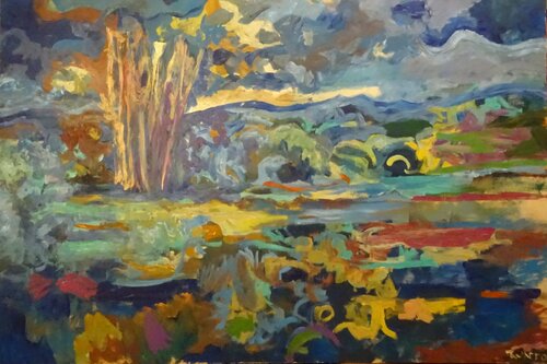 Páramos de Soria 19 di Juan Tanarro, Pittura in vendita su Singulart