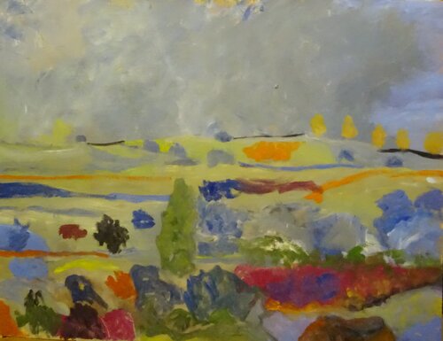 Páramos de Soria 29 par Juan Tanarro, Peinture en vente sur Singulart