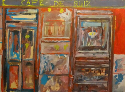 Café de Ruiz 2 von Juan Tanarro, Malerei kaufen auf Singulart