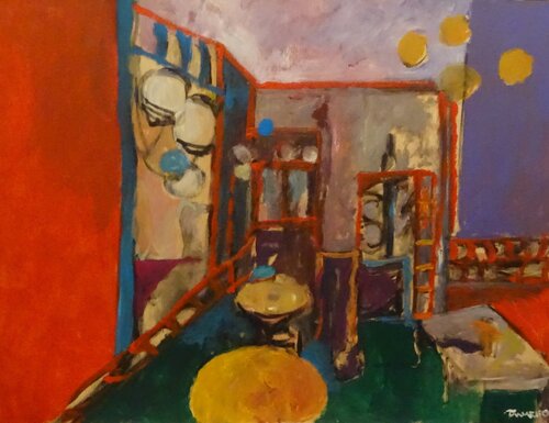 Café de Ruiz 4 von Juan Tanarro, Malerei kaufen auf Singulart