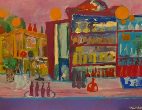 Café de Ruiz 7 von Juan Tanarro, Malerei kaufen auf Singulart