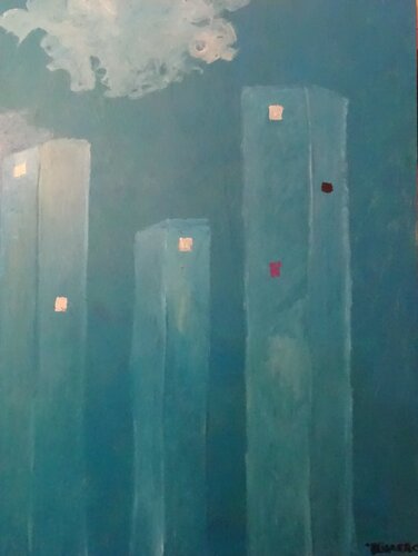 La torre de los genios by Juan Tanarro, Painting for Sale on Singulart
