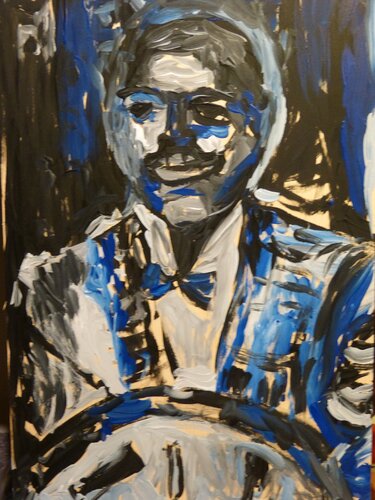Batería 2 by Juan Tanarro, Painting for Sale on Singulart