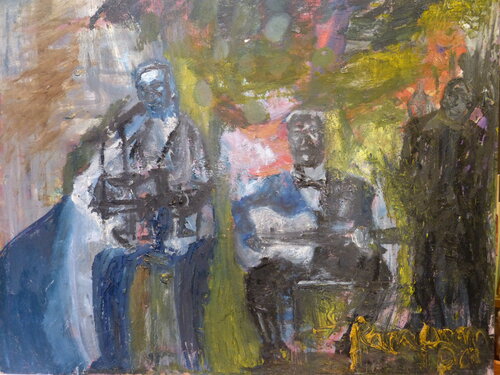 Blues by Juan Tanarro, Painting for Sale on Singulart
