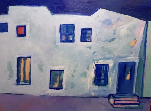 Casa en Dalt Vila van Juan Tanarro, Schilderij te koop op Singulart