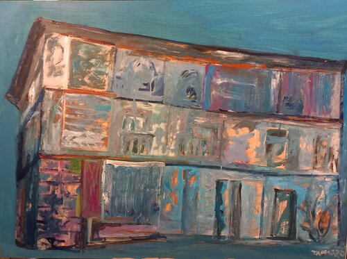 La casa de doña Flavia van Juan Tanarro, Schilderij te koop op Singulart