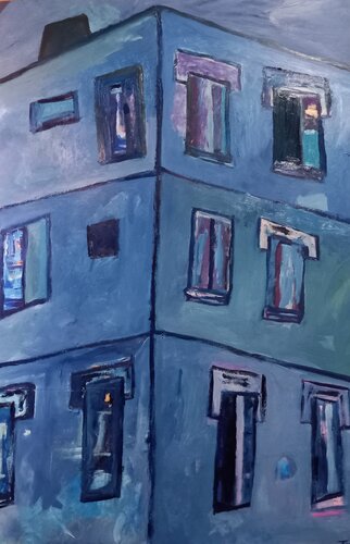 La casa de la bella usurera van Juan Tanarro, Schilderij te koop op Singulart