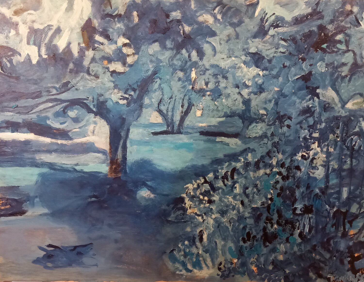 Le jardin de Pascale 2 Juan Tanarro Originalgemälde zu verkaufen