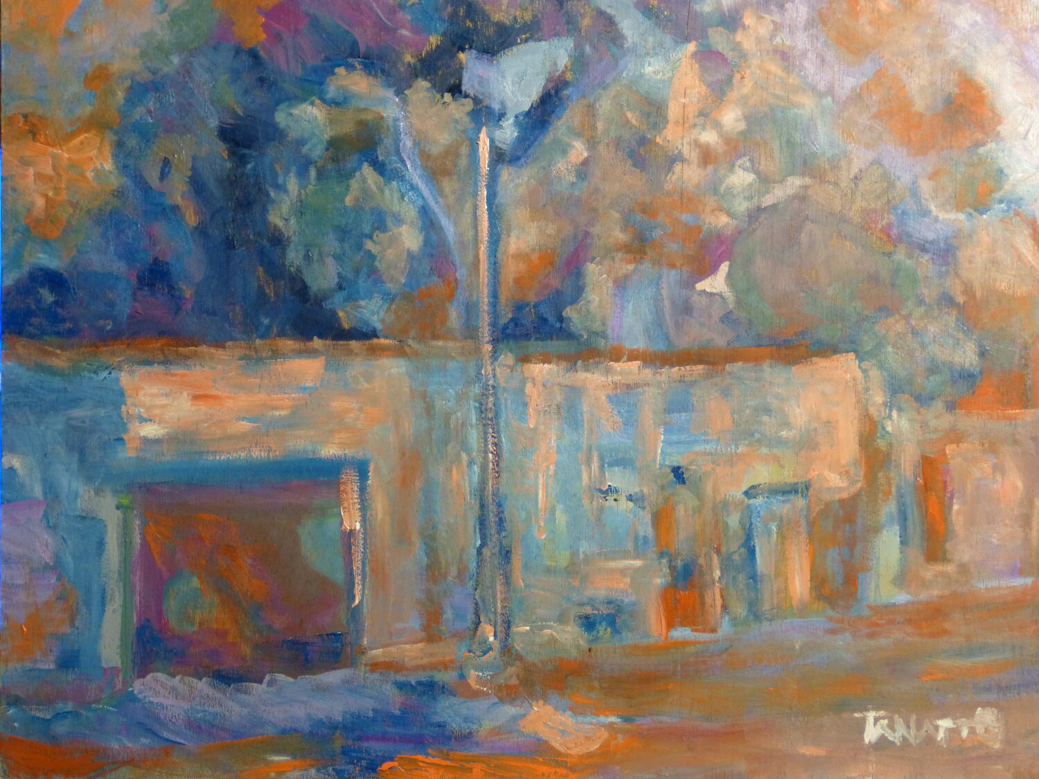 Casa-taller del escultor Arregui Juan Tanarro Origineel schilderij te koop