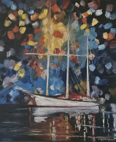 Dream voyage von Nazia Waqas, Malerei kaufen auf Singulart