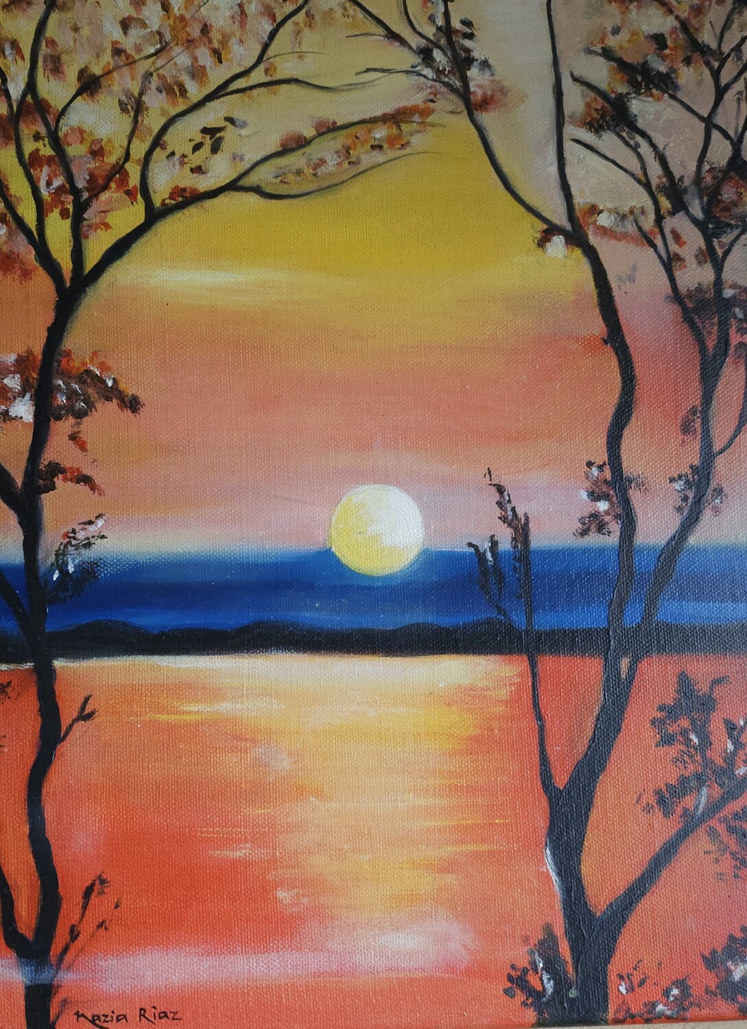 Golden Serenity Nazia Waqas